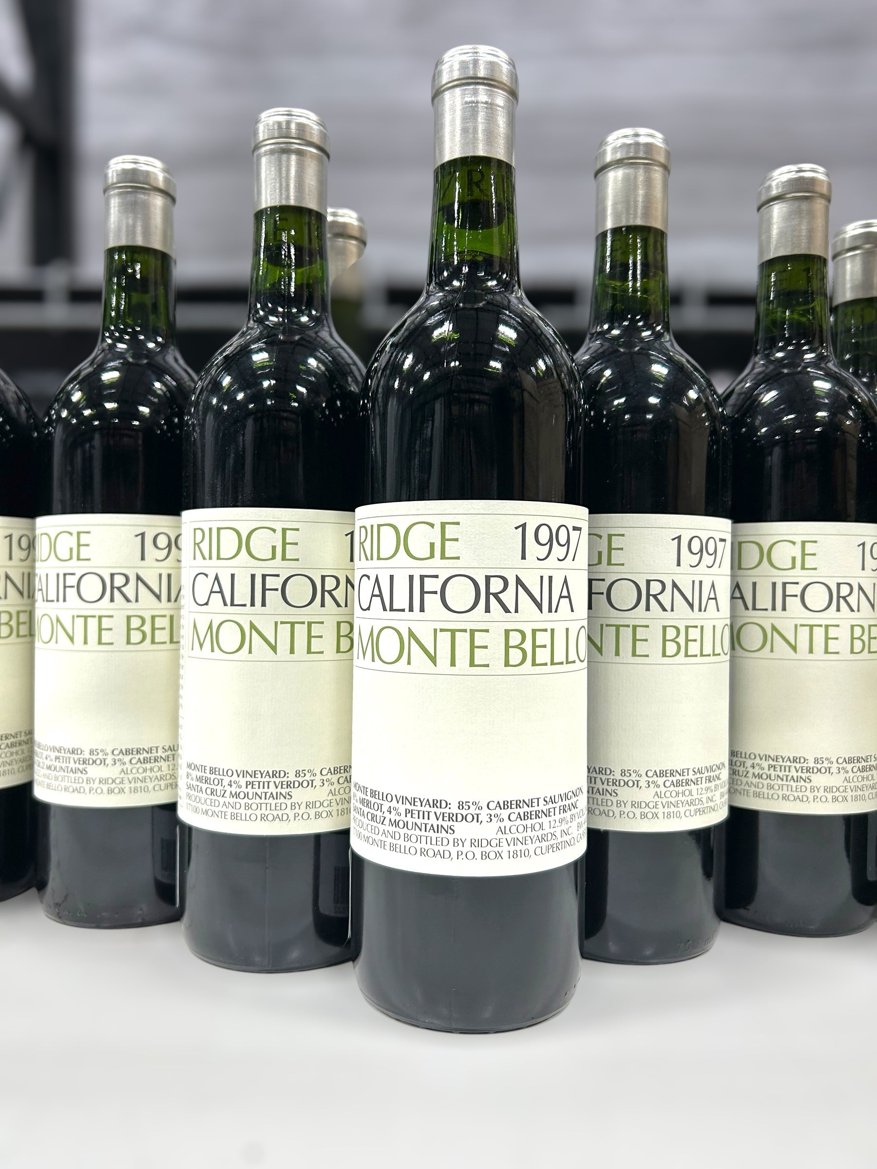 1997 Monte Bello: An All-Time Great Ridge – Weekend Wine