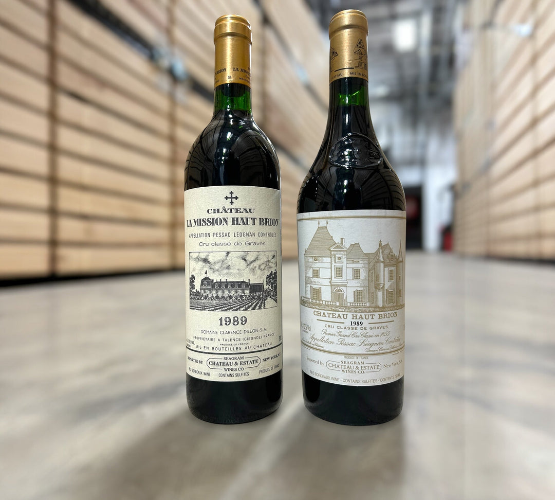 1989 Chateau Haut Brion bottle 750mL