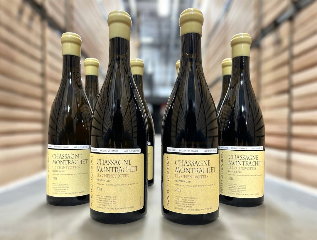 2018 PYC Chassagne Montrachet Les Chenevottes 750mL Bottles