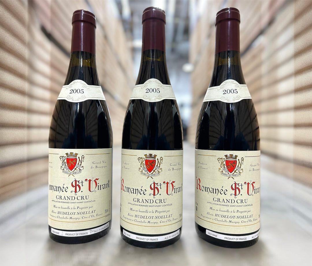  2005 Domaine Alain Hudelot-Noëllat Romanée-Saint-Vivant Grand Cru 750mL bottles 