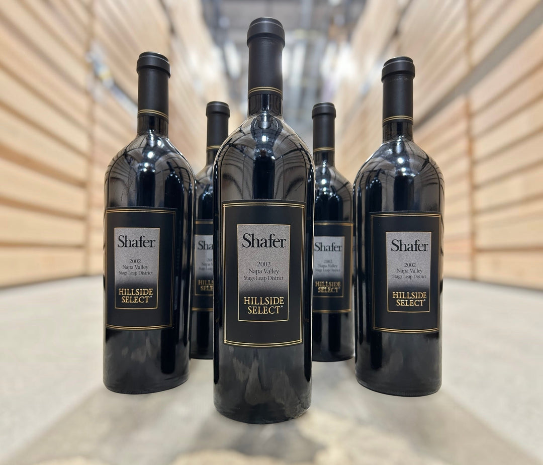 2002 Shafer Hillside Select Napa Cabernet 750mL bottles