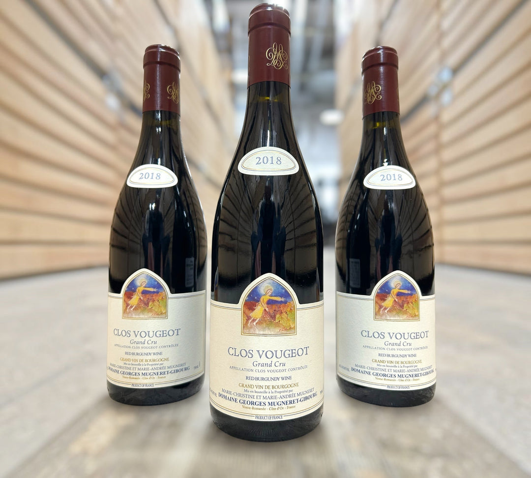 2018 Domaine Mugneret-Gibourg Clos de Vougeot 750mL bottles