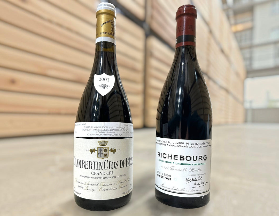 Armand Rousseau and Romanée-Conti 750ml bottles