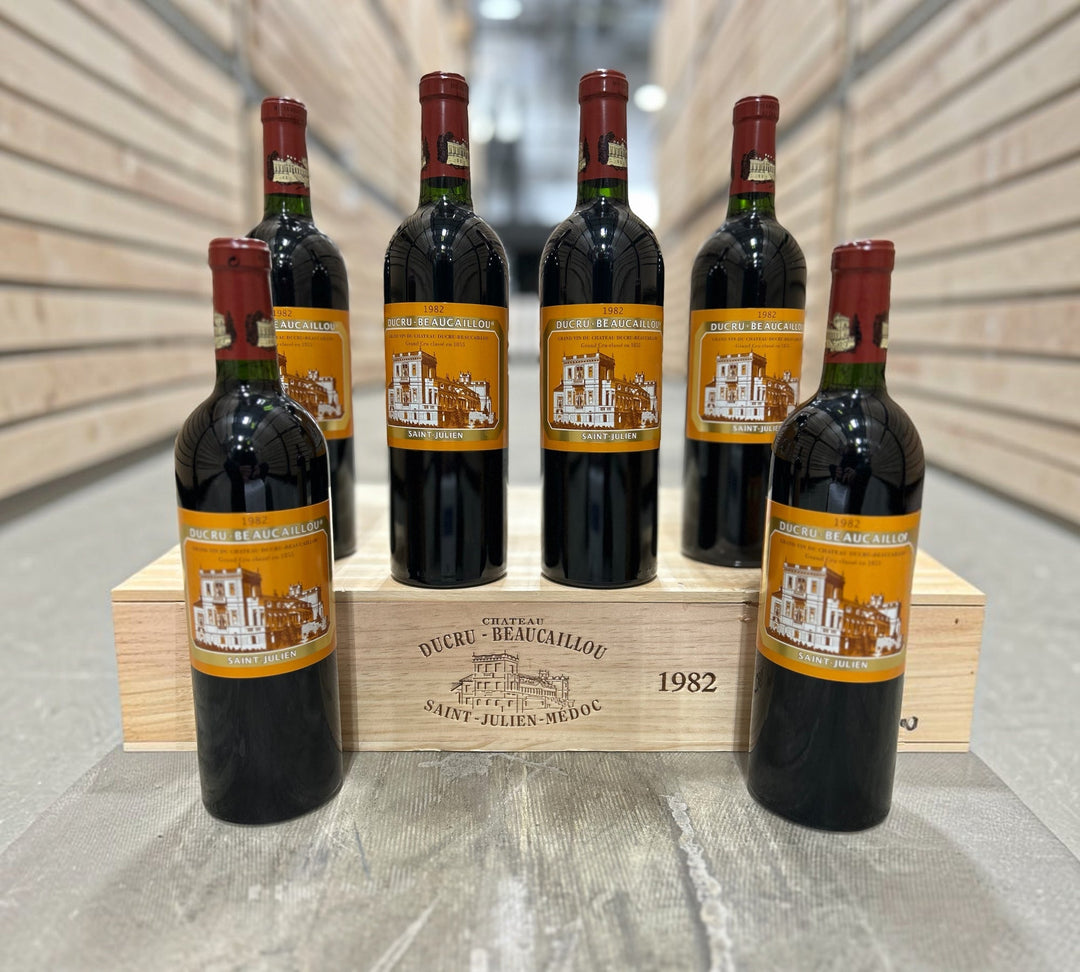 1982 Château Ducru-Beaucaillou 6-pack original wood case 