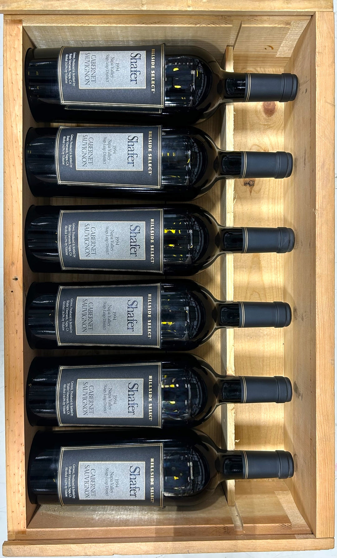 1994 Shafer, Hillside Select, Stags Leap District, Case of 6 btls