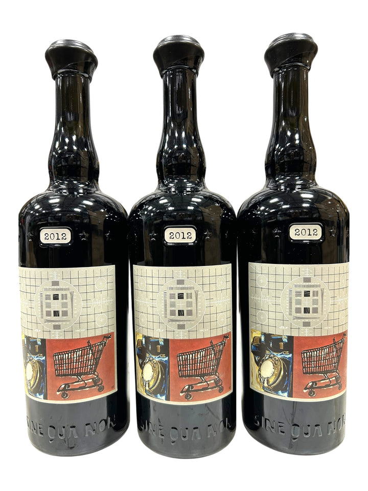 2012 Sine Qua Non, SQN, Eleven Confessions Collectors Case, Sta. Rita Hills, Case of 6 btls [3 Syrah & 3 Grenache]