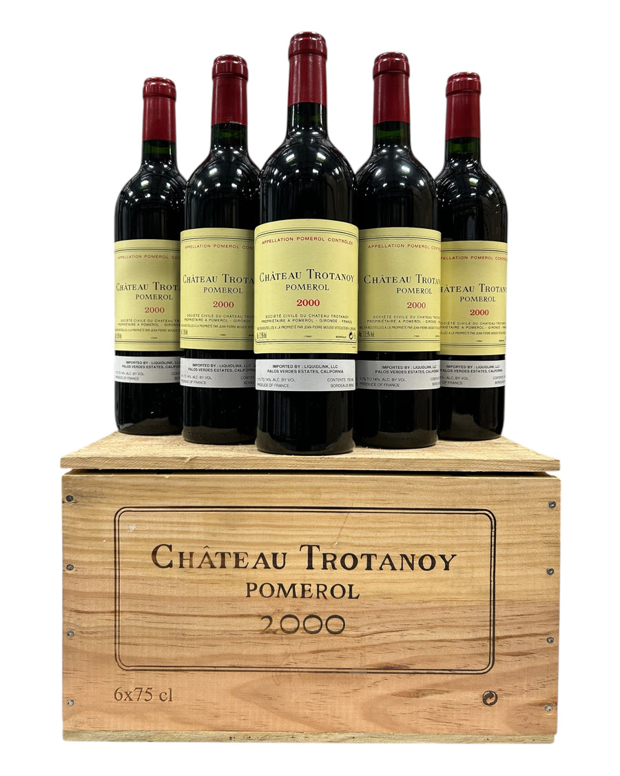 2000 Chateau Trotanoy, Pomerol, Case of 6 btls
