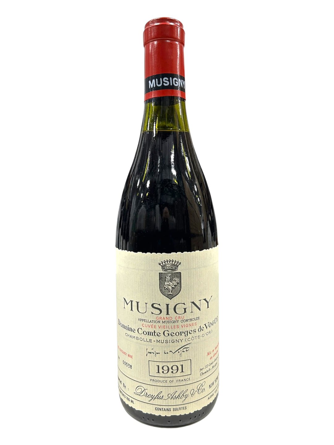 1991 Domaine Comte Georges de Vogue, Musigny Grand Cru, Cuvee Vieilles Vignes, Bottle (750ml)