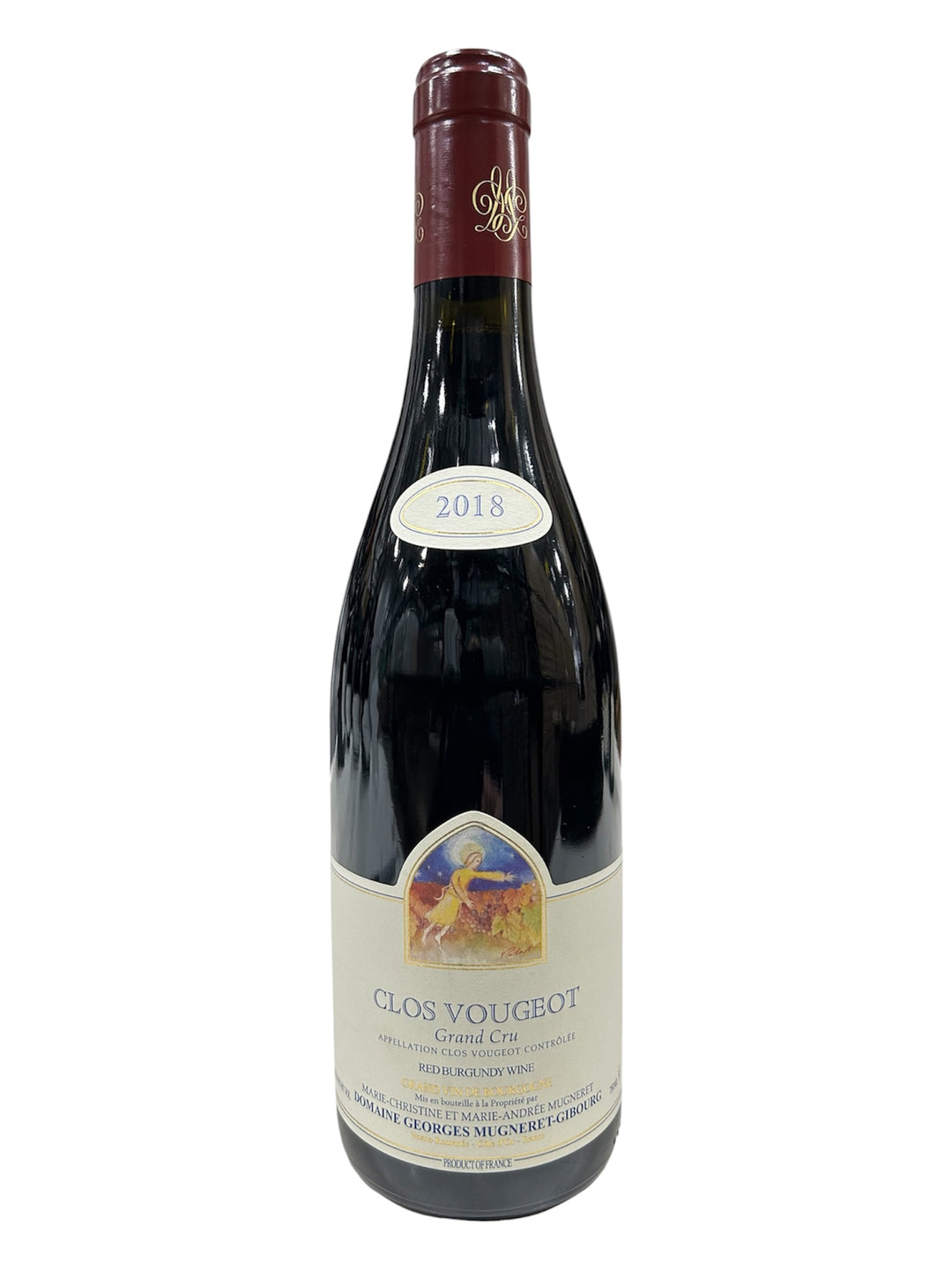 2018 Domaine Georges Mugneret Gibourg, Clos de Vougeot Grand Cru, Bottle (750ml)