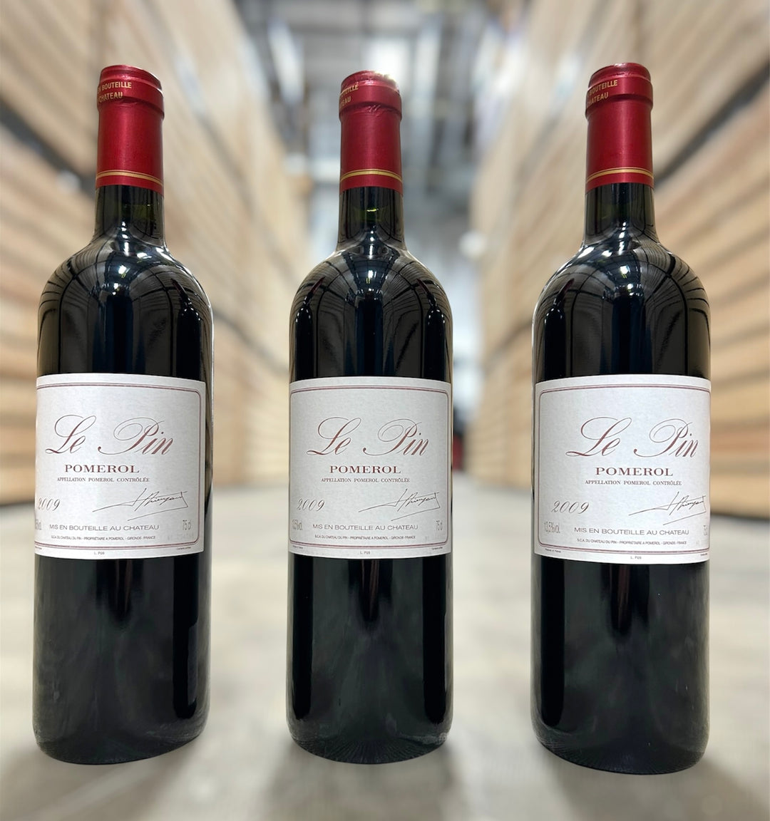 2009 Le Pin, Pomerol, Case of 3 btls