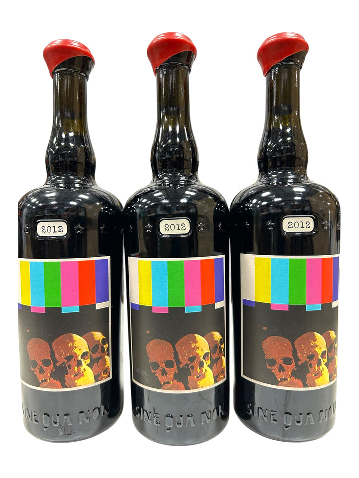2012 Sine Qua Non, SQN, Eleven Confessions Collectors Case, Sta. Rita Hills, Case of 6 btls [3 Syrah & 3 Grenache]