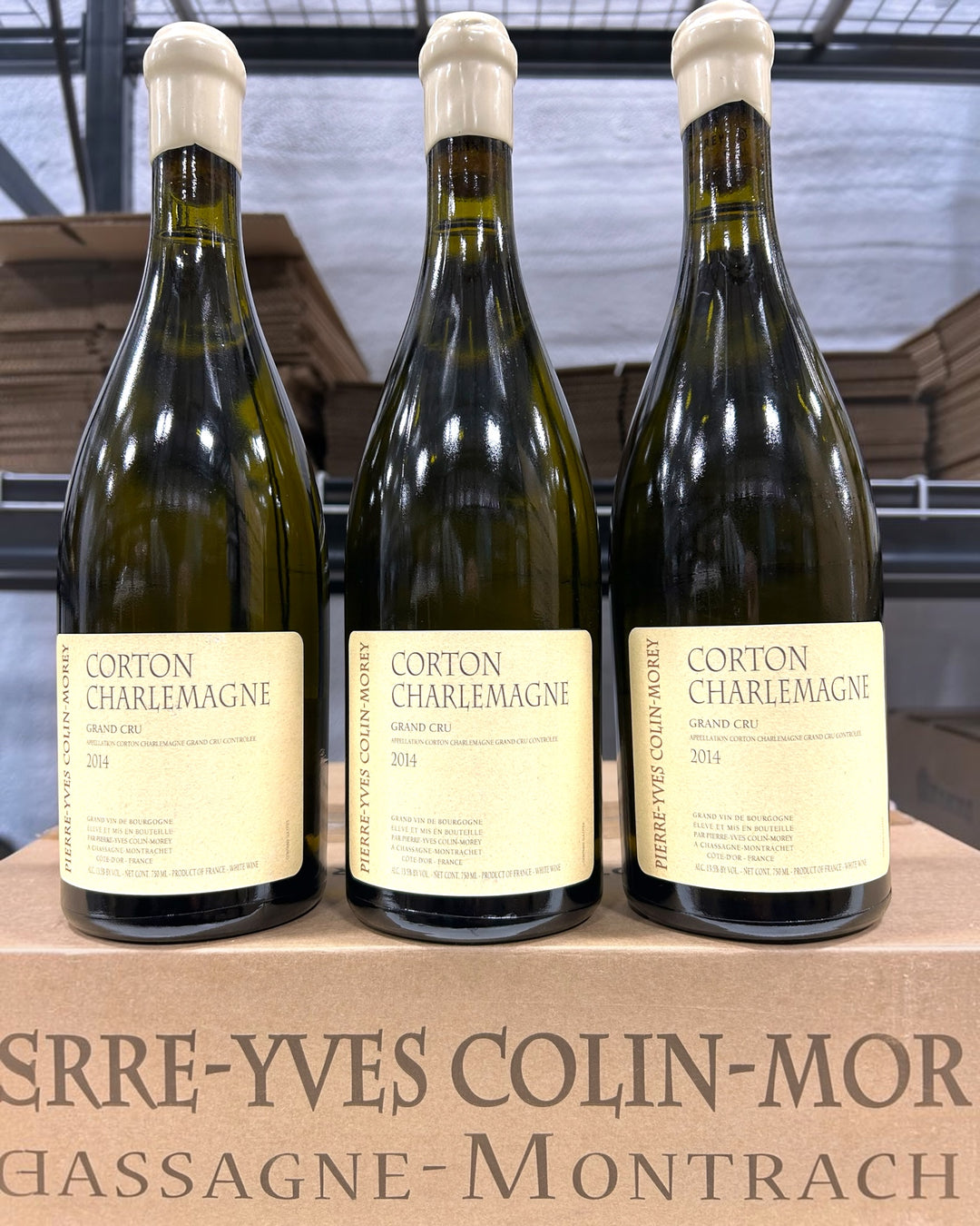 2014 Pierre-Yves Colin-Morey, Corton-Charlemagne Grand Cru, Case of 6 btls