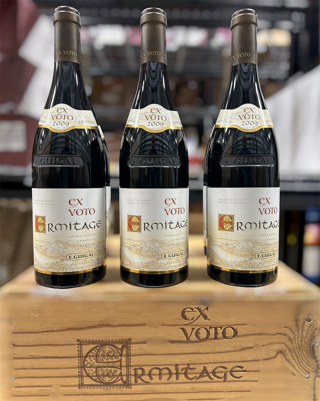 2009 E. Guigal, Hermitage, Ex Voto Rouge, Case of 6 btls