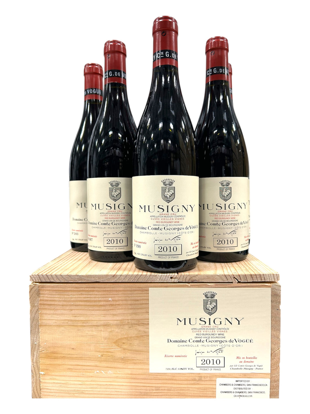 2010 Domaine Comte Georges de Vogue, Musigny Grand Cru, Cuvee Vieilles Vignes, Case of 6 btls