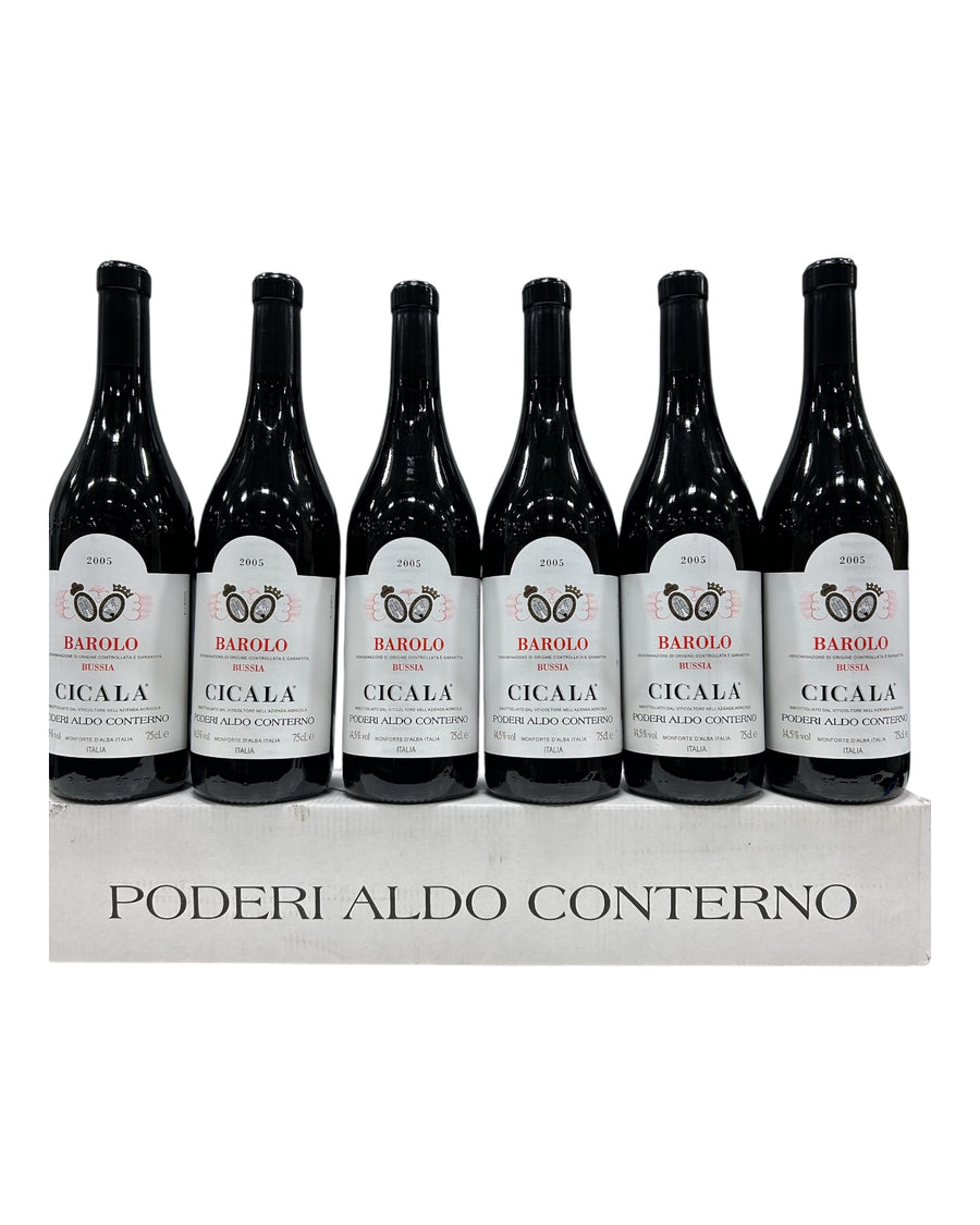 2005 Poderi Aldo Conterno, Barolo, Cicala, Case of 6 btls