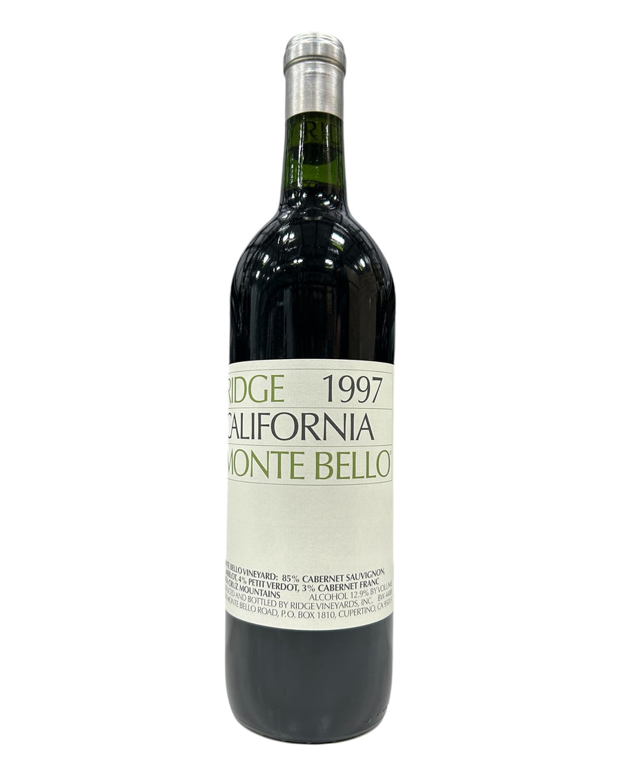 1997 Ridge, California Monte Bello, Santa Cruz Mountains, Bottle (750ml)