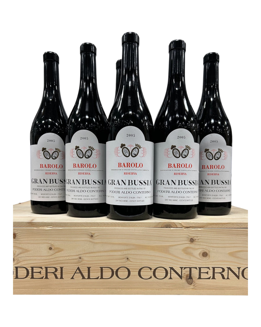 2005 Poderi Aldo Conterno, Barolo, Granbussia Riserva, Case of 6 btls