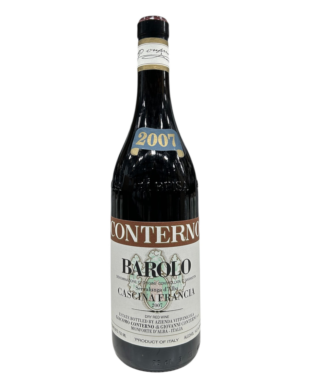 2007 Giacomo Conterno, Barolo, Cascina Francia, Bottle (750ml)