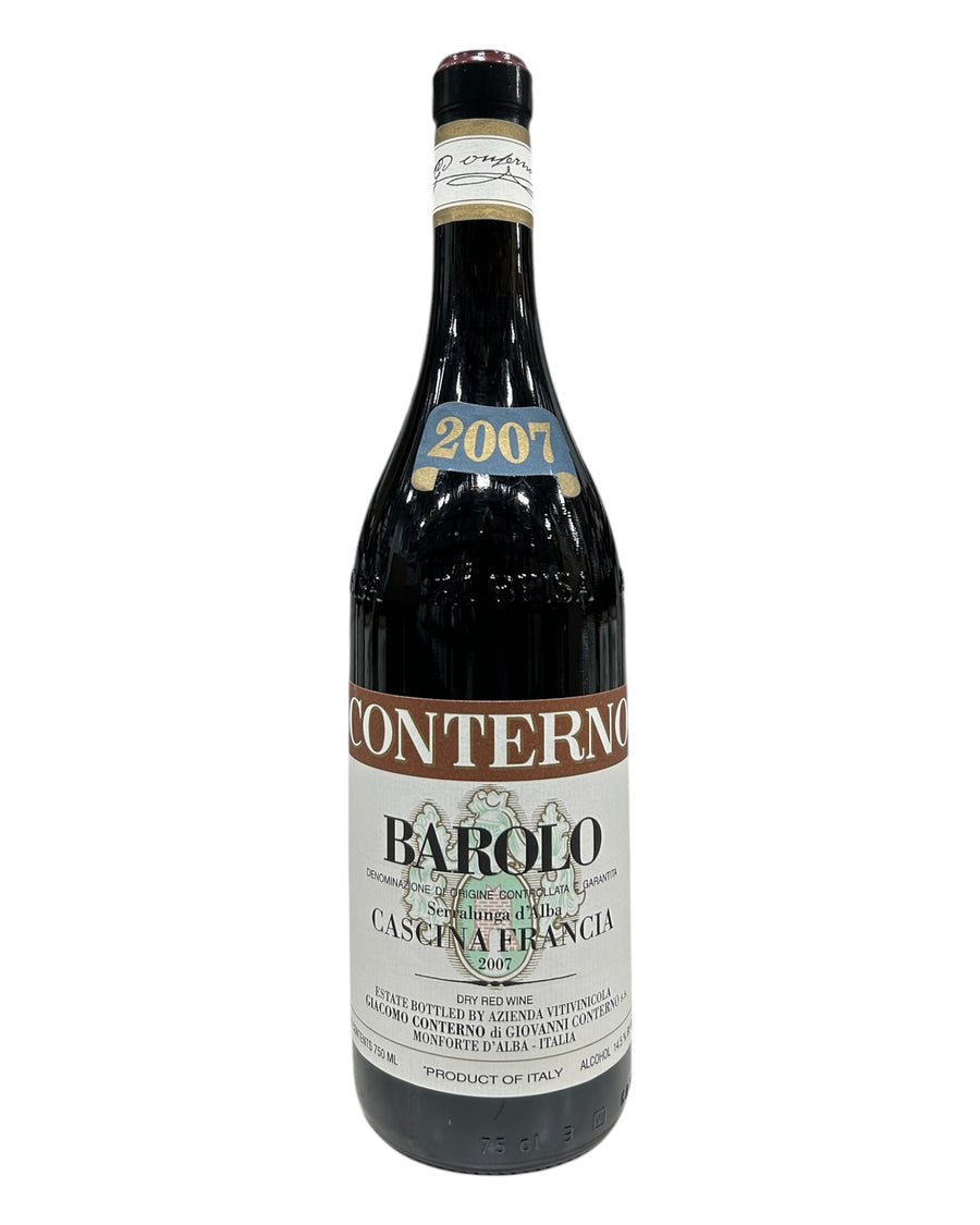 2007 Giacomo Conterno, Barolo, Cascina Francia, Bottle (750ml)