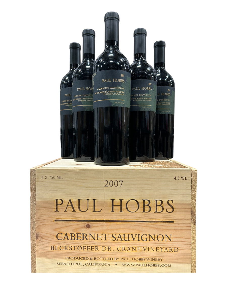 2007 Paul Hobbs, Beckstoffer Dr. Crane Vineyard Cabernet Sauvignon, St. Helena, Case of 6 btls