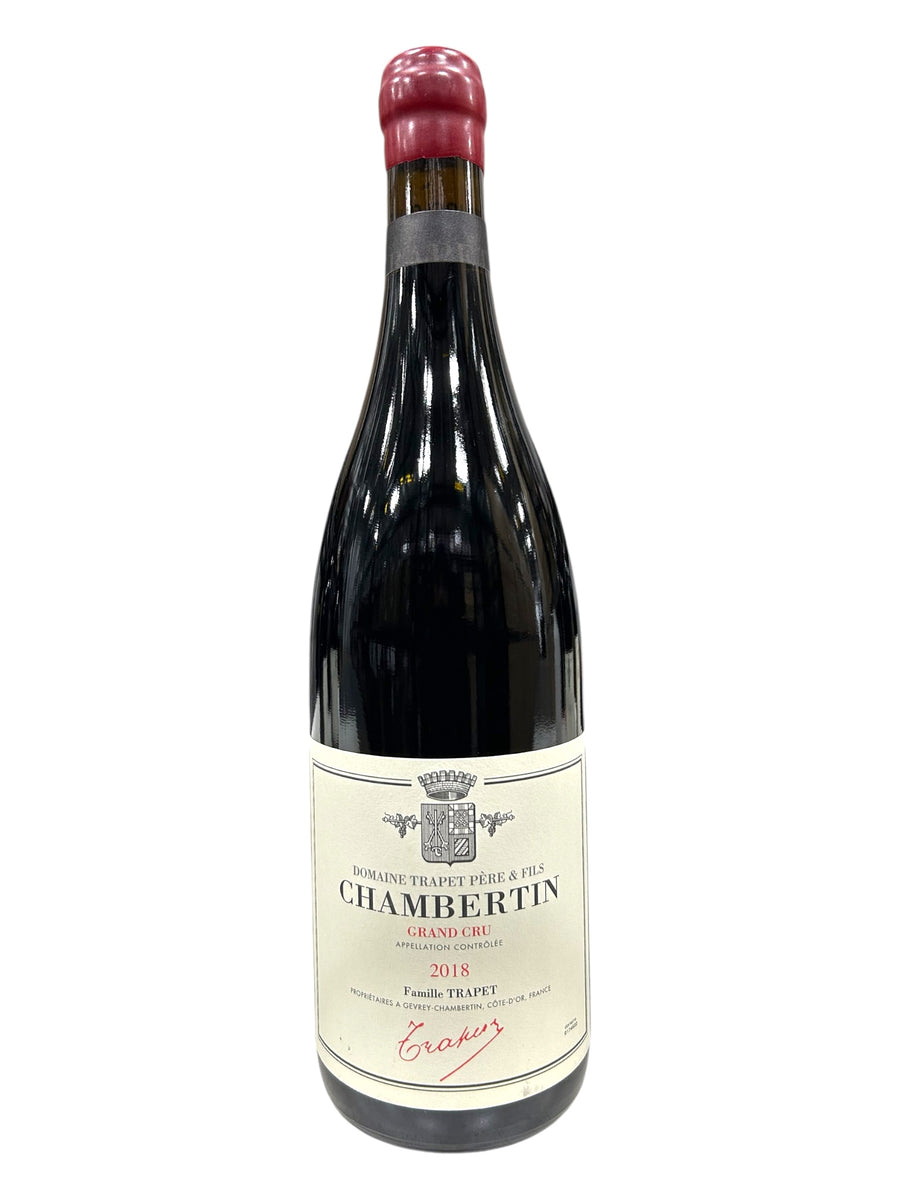 2018 Domaine Trapet Pere et Fils Chambertin Grand Cru Bottle 750ml Slightly Scuffed Label