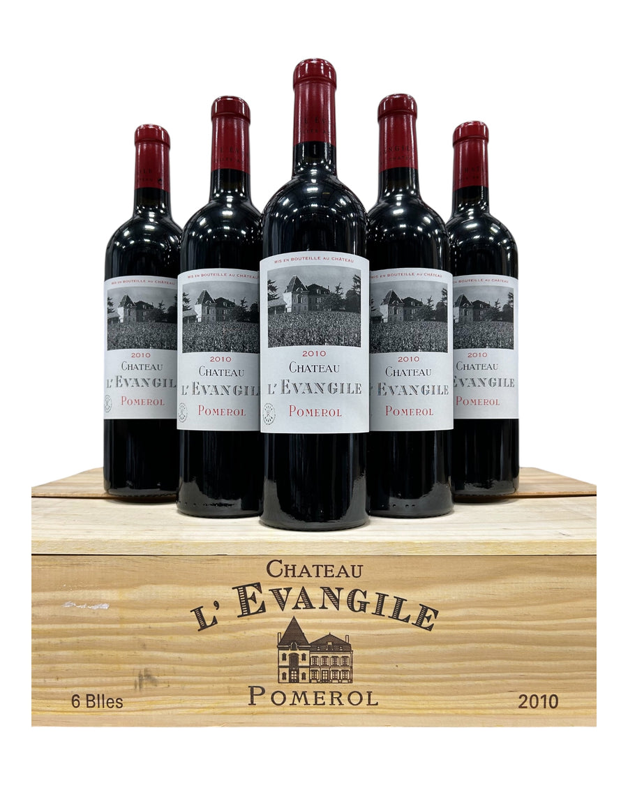 2010 Chateau L'Evangile, Pomerol, Case of 6 btls
