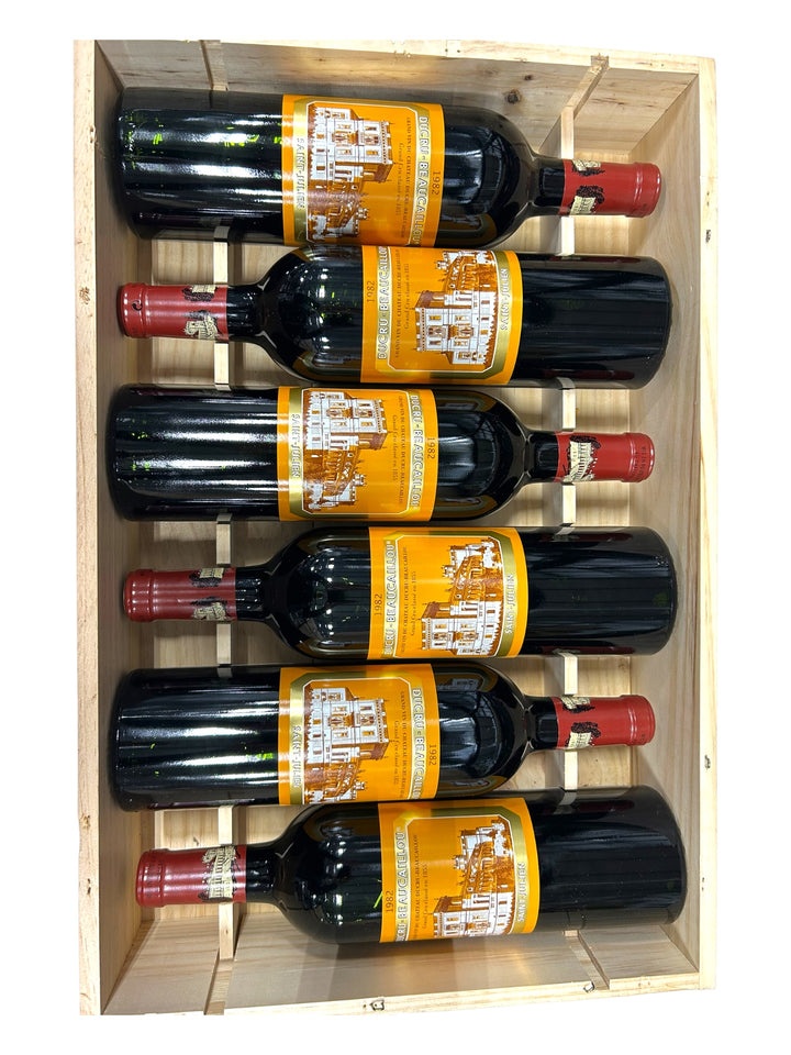 1982 Chateau Ducru-Beaucaillou, Saint-Julien, Case of 6 btls [rebouche 2011]