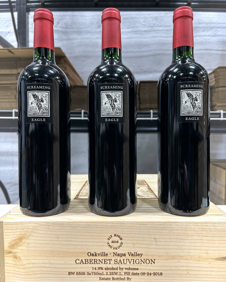 2016 Screaming Eagle, Cabernet Sauvignon, Napa Valley, Case of 3 Btls