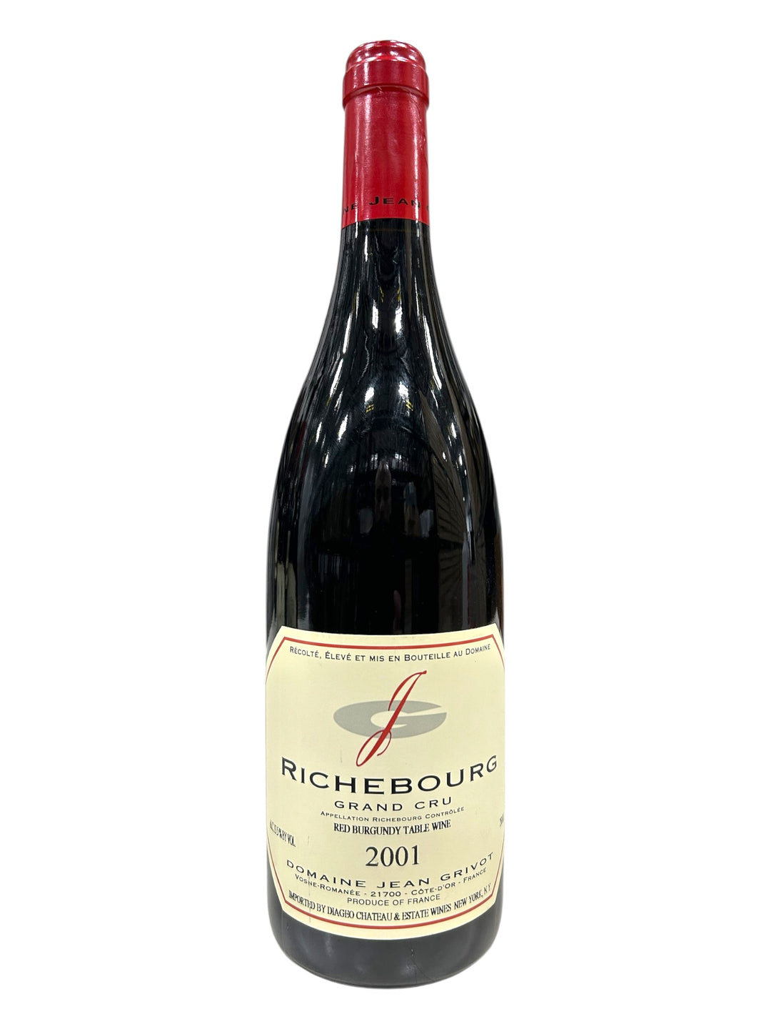 2001 Domaine Jean Grivot Richebourg Grand Cru Bottle 750ml