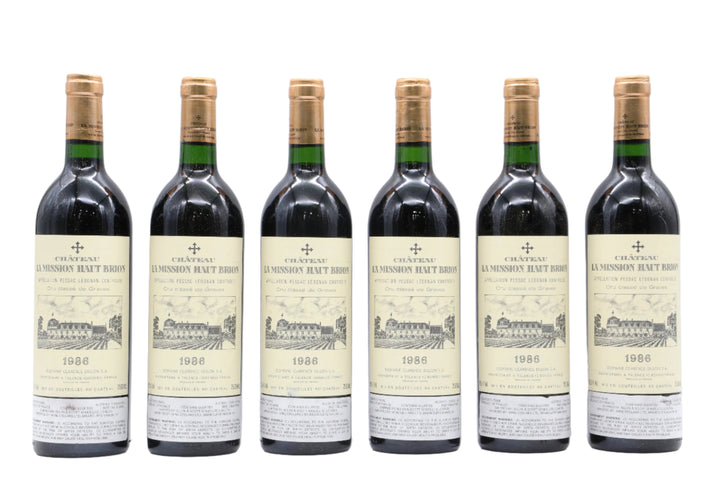 1986 Chateau La Mission Haut-Brion, Pessac-Leognan, Case of 12 btls
