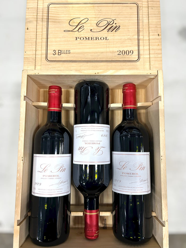 2009 Le Pin Pomerol 3-pack OWC 750ml